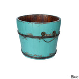 Annabelle Home Cyan Vintage Buckets - Multiple Colors