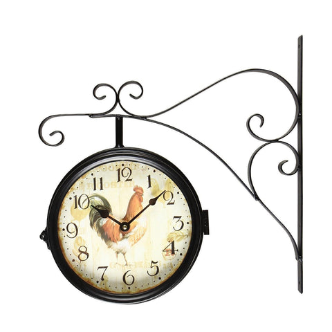 Annabelle Home Vintage Rooster Clock