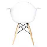 Annabelle Home White Accent Chair