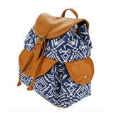 Artisanal Bags Combined Canvas Backpack - Multiple Colors
