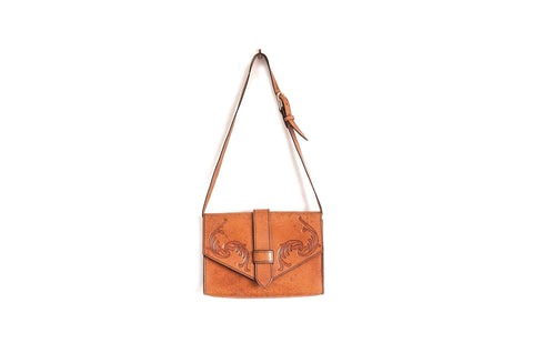 Artisanal Bags Coral Leather Foldover Bag - Multiple Colors