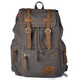 Artisanal Bags Dark Slate Gray Canvas Backpack - Multiple Colors
