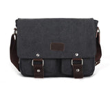 Artisanal Bags Dark Slate Gray Canvas Messenger Bag - Multiple Colors